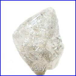 2.29 TCW Natural Diamond Silver White Crystal Uncut Rough Natural Diamond