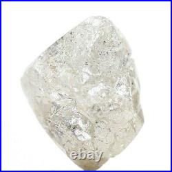 2.29 TCW Natural Diamond Silver White Crystal Uncut Rough Natural Diamond