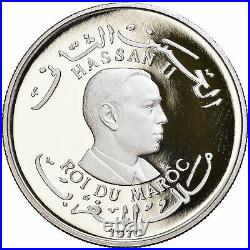 #879110 Monnaie, Maroc, Hassan II, 50 Dirhams, 1970, Proof, FDC, Argent, KMMa