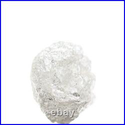 8.30 TCW Natural Diamond Silver White Crystal Uncut Rough Natural Loose Diamond