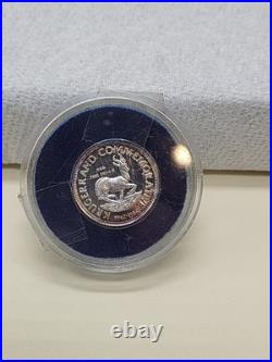 8 coins 1947-1982 South Africa Krugerrand Commemorative. 999 Fine Silver Round U