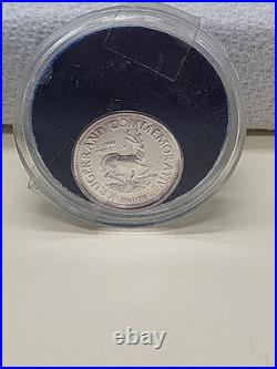 8 coins 1947-1982 South Africa Krugerrand Commemorative. 999 Fine Silver Round U