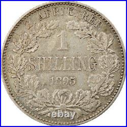 #904360 Coin, South Africa, Shilling, 1895, AU, Silver, KM5