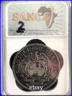 A Rare South African ZAR 5 Shilling Silver Coin