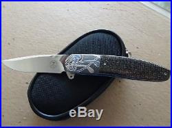 Andre Thorburn L28M Flipper with Silver Strike Carbon Fiber, Zirconium and IKBS