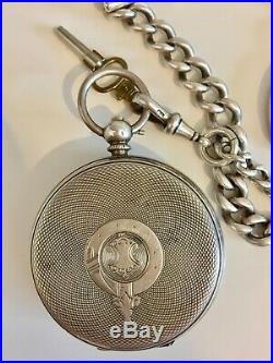 Antique Silver Pocket Watch from the Boer War South Africa 1900 Hallmarked