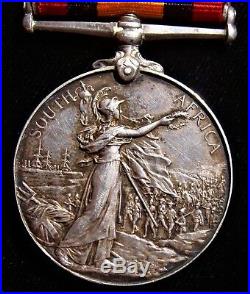 BRITISH EMPIRE Queen Victoria South Africa Silver Medal 1899-1902 CAPE COLONY