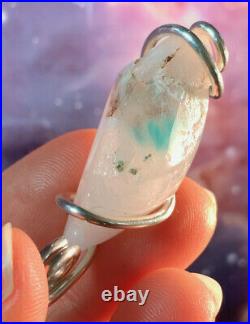 Beautiful Ajoite Quartz Crystal Pendant In. 925 Sterling Silver South Africa