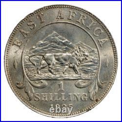 British East Africa, 1925 George Shilling. PCGS MS 63. 28,405,000 Mintage