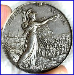 British Queen Victoria 1800'S South Africa Service Silver 84th Battalion Medal