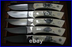 Custom Knife Set Pieter Viljoen (South Africa)