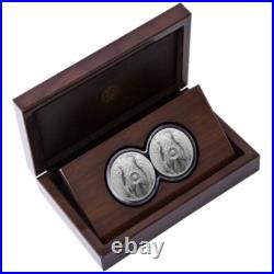 Elephant Big Five Double Capsule 2024 2 x 1 oz Proof Silver Coin South Africa
