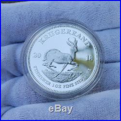 HIGH GRADE 2018 South Africa Silver Krugerrand Proof R1 1 RAND 1 ounce silver