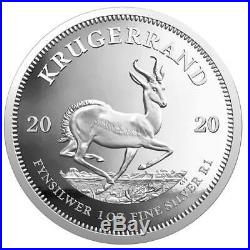 KRUGERRAND 2020 1 oz 1 Rand Pure Silver Proof Coin South Africa SEALED IN BOX
