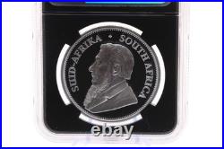 Krugerrand 1-oz Silver Big 5 Rhino Privy PF-70 First Day of Issue 2022 ULTRA CAM