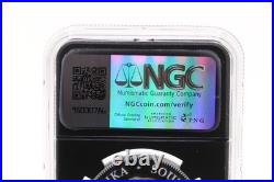 Krugerrand 1-oz Silver One of First 300 Struck Low Mintage NGC PF-70 FDI CAMEO