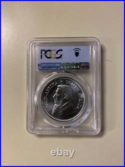 Krugerrand 2021 South Africa 1 Rand Silver PCGS MS70 First Day of Issue
