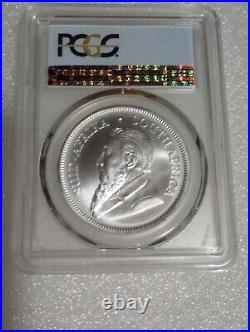 Krugerrand MS70 First Strike 2018 South Africa 1 Rand PCGS Silver Coin