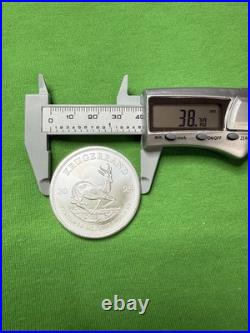 Lot of 2 2025 South Africa Krugerrand 1 oz. Silver Coins? . 999 Pure Silver