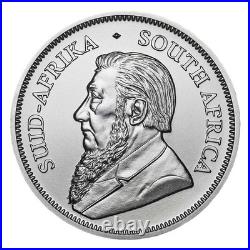 Lot of 2 South Africa Silver Krugerrand 1 oz Random Year