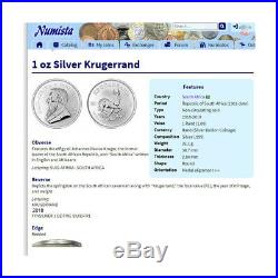 MINT SEALED 2018 South Africa Silver krugerrand Proof UNOPENED R1 1 RAND