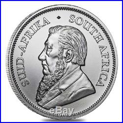 Monster Box of 500 2018 South Africa 1 oz Silver Krugerrand BU 20 Roll, Tube