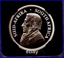 NGC Silver Krugerrand 1 oz Proof One of First 300 Struck Limited to 5,000 PR70
