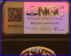 NGC Silver Krugerrand 1 oz Proof One of First 300 Struck Limited to 5,000 PR70