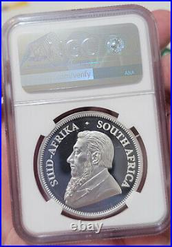 New 2019 South Africa SILVER Krugerrand spacecraft privy 1 Rand NGC PF68 Ranger