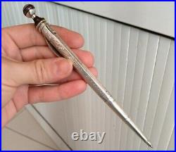 New Artisan Sterling Silver Pen Engraved Touareg Africa Boho Style Office Tools