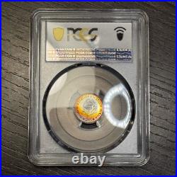 PR68 1961 South Africa 2 1/2 Cent Silver Proof, PCGS- Rainbow Toned TOP POP