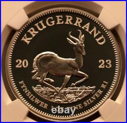 Proof Set Krugerrand Silver 1oz NGC PF70 First Day of Issue. 999 Fine 2023&2024
