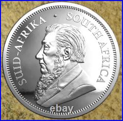 Proof Silver Krugerrand 2024. Johannesburg Privy. Original SA Mint Box. Cert#307