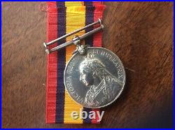 Queen Victoria Silver South Africa Medal