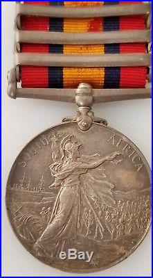 Queen's South Africa Medal 1899-1902 SILVER CAPE COLONY, TUGELA HEIGHTS