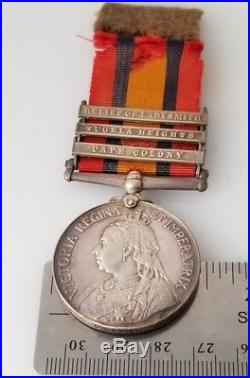 Queen's South Africa Medal 1899-1902 SILVER CAPE COLONY, TUGELA HEIGHTS
