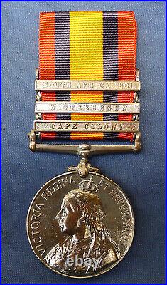 Queens South Africa Medal T Matthews 2nd Royal West Kent Regt. Died Of Disease