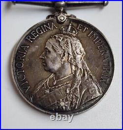 Queens South Africa Silver Medal Named Private C. Sullivan 4th Hussars