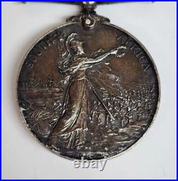 Queens South Africa Silver Medal Named Private C. Sullivan 4th Hussars
