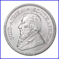 Random 1 oz Brilliant Uncirculated Silver Krugerrand Certified Authentic