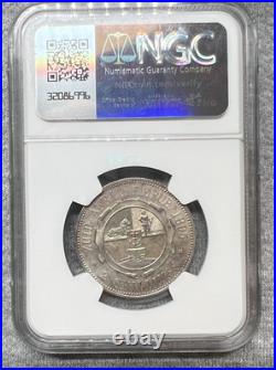 Rare 1895 Paul Kruger South Africa Silver 2 Shillings 2S NGC MS63 Scarce