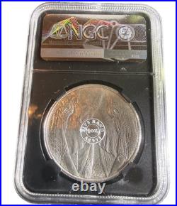Rare 2019 South Africa Big Five Elephant 1 Oz Silver NGC MS70 FDOI