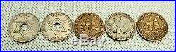 Rare Magic 1942 SOUTH AFRICA CSB Copper/Silver/Nickel Coin Set Liberty West
