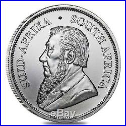 Roll of 25 2018 South Africa 1 oz Silver Krugerrand Coins