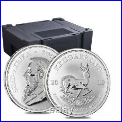Roll of 25 2019 South Africa 1 oz Silver Krugerrand BU (Tube, Lot of 25)