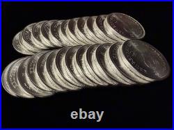 Roll of 25 2021 South Africa Silver Krugerrand 1 oz BU