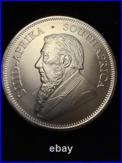 Roll of 25 2021 South Africa Silver Krugerrand 1 oz BU