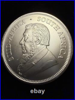 Roll of 25 2021 South Africa Silver Krugerrand 1 oz BU
