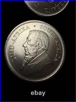 Roll of 25 2021 South Africa Silver Krugerrand 1 oz BU