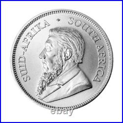 Roll of 25 2025 South Africa Silver Krugerrand 1 oz BU